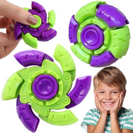 FIDGET SPINNER HAND OBROTOWY ZABAWKA ANTYSTRESOWA DZIEŃ CHŁOPAKA ROZKŁADANY